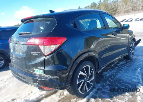 2020 Honda Hr-V Awd Sport из США, поврежденный, VIN 3CZRU6H14LM715435